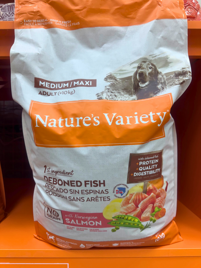 Nature´s Variety No grano Adulto Med/Maxi Salmon