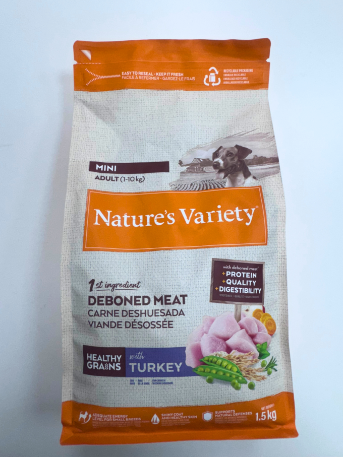 Nature´s Variety Adulto Mini Con Grano Pavo