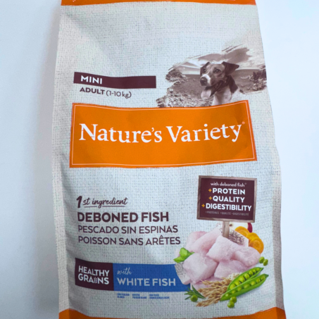 Nature´s Variety Adulto Mini Con Grano Pescado