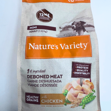 Nature´s Variety Adulto Mini Con Grano Pollo
