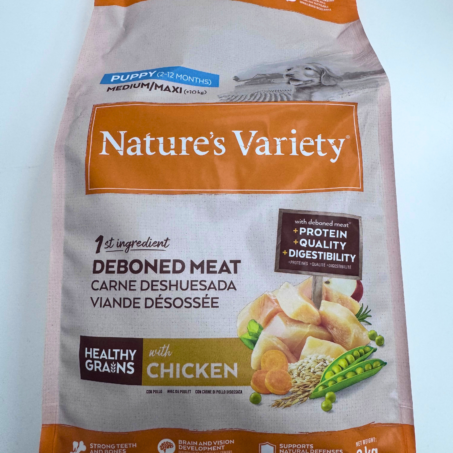 Nature´s Variety Puppy Med/Maxi Con Grano Pollo