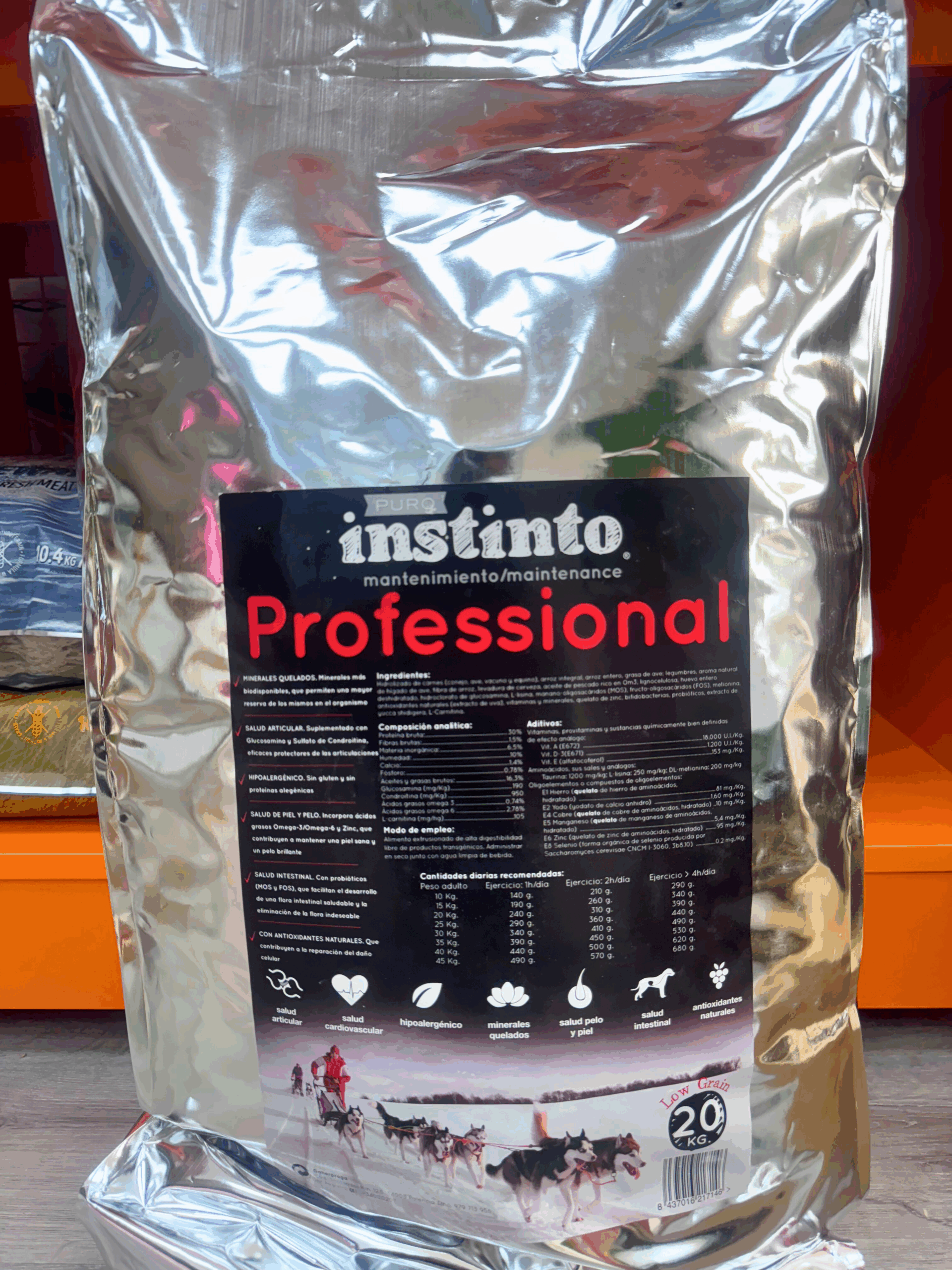 Puro Instinto Profesional Mantenimiento Carne