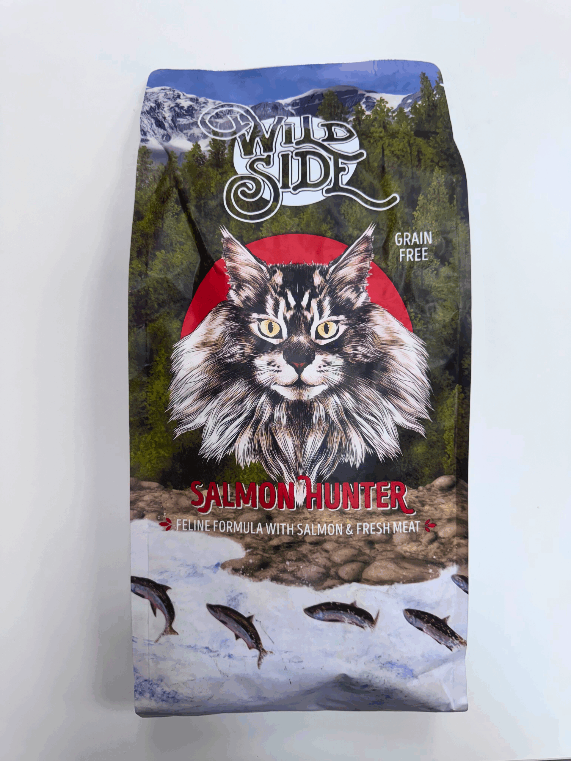 Wild Side Gato Sin Grano Salmon