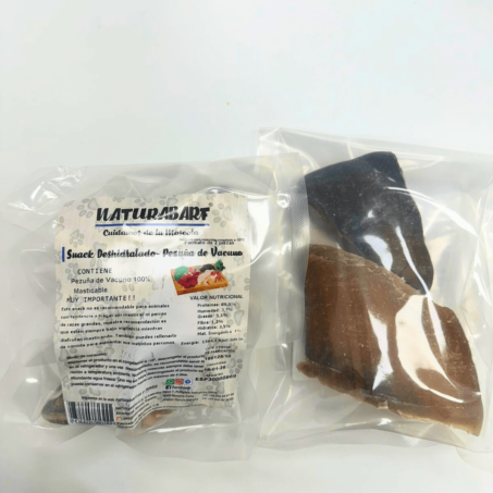 Pezuñas de ternera deshidratadas