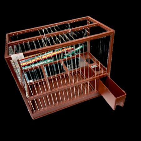 JAULA JILGUERO C2 MARRON