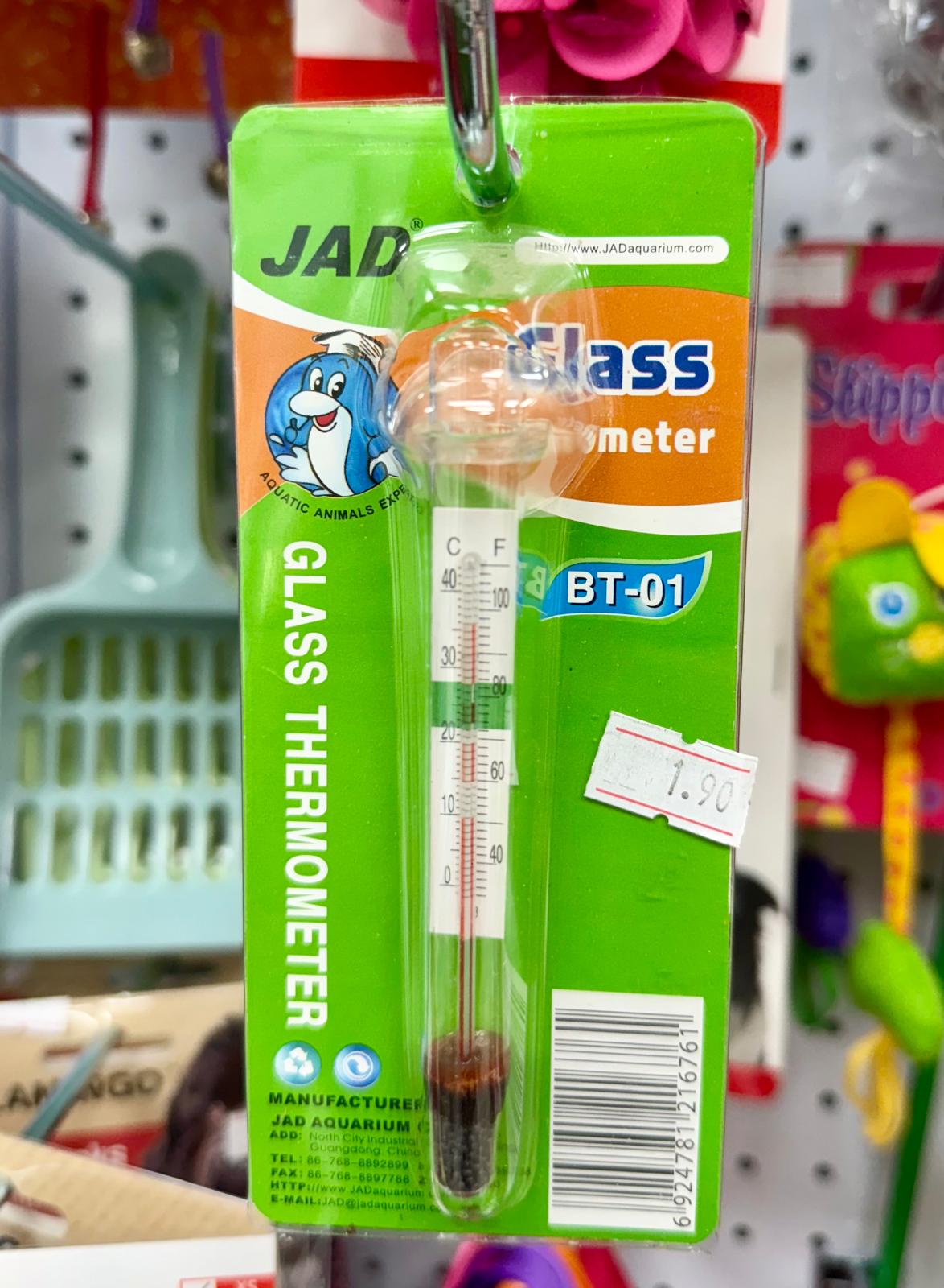 TERMOMETRO ACUARIO VENTOSA