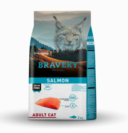 BRAVERY SALMON ADULT CAT