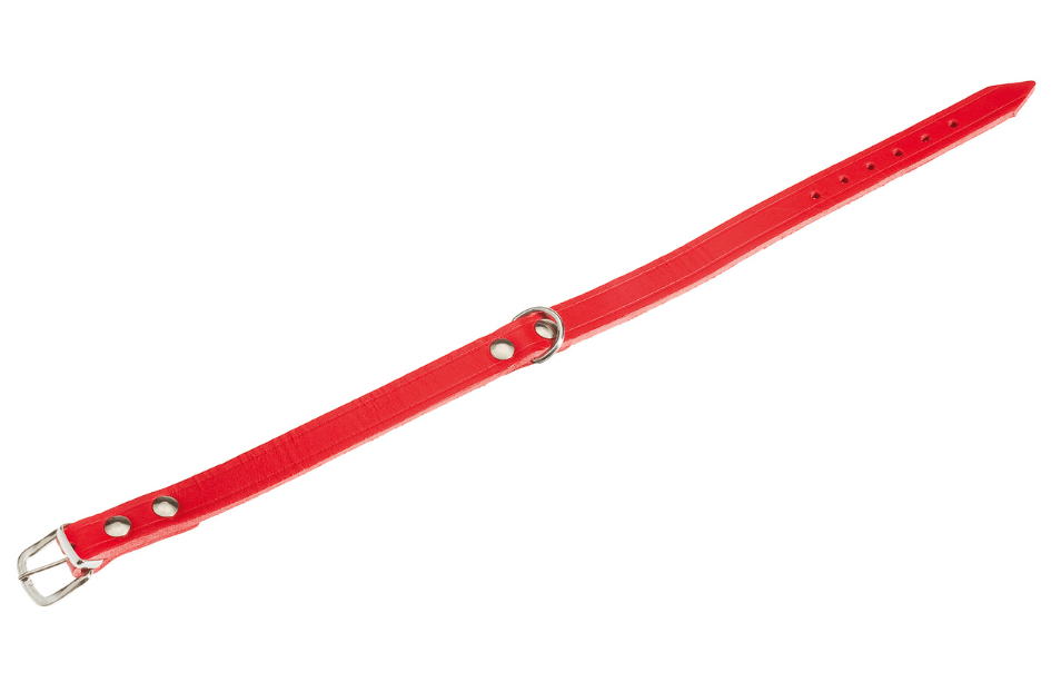 COLLAR KARLIE RONDO REMACHADO - ROJO