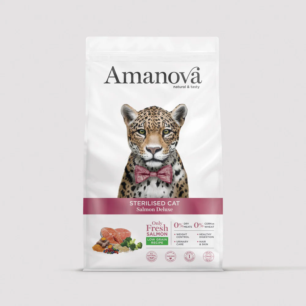 AMANOVA CAT STERILISED SALMON DELUXE