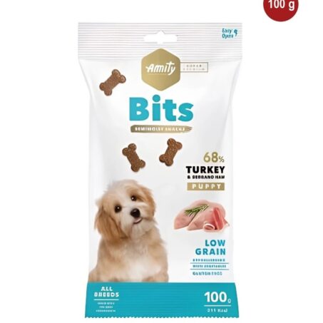 BITS AMITY PUPPY TURKEY AND SERRANO HAM