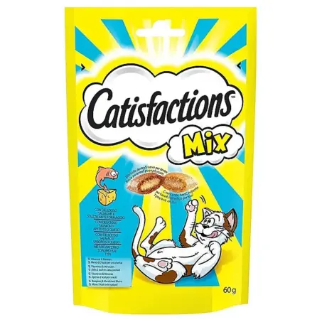 catisfactions mix Salmón/Queso 60g