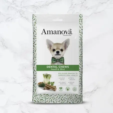 amanova dental chews small mini