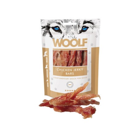 woolf chicken jerky bars
