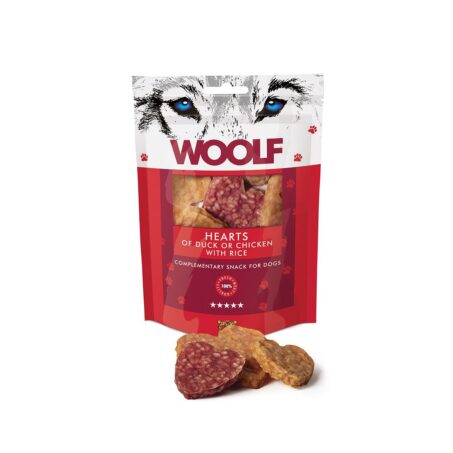 woolf hearts of duck or chicken with rice